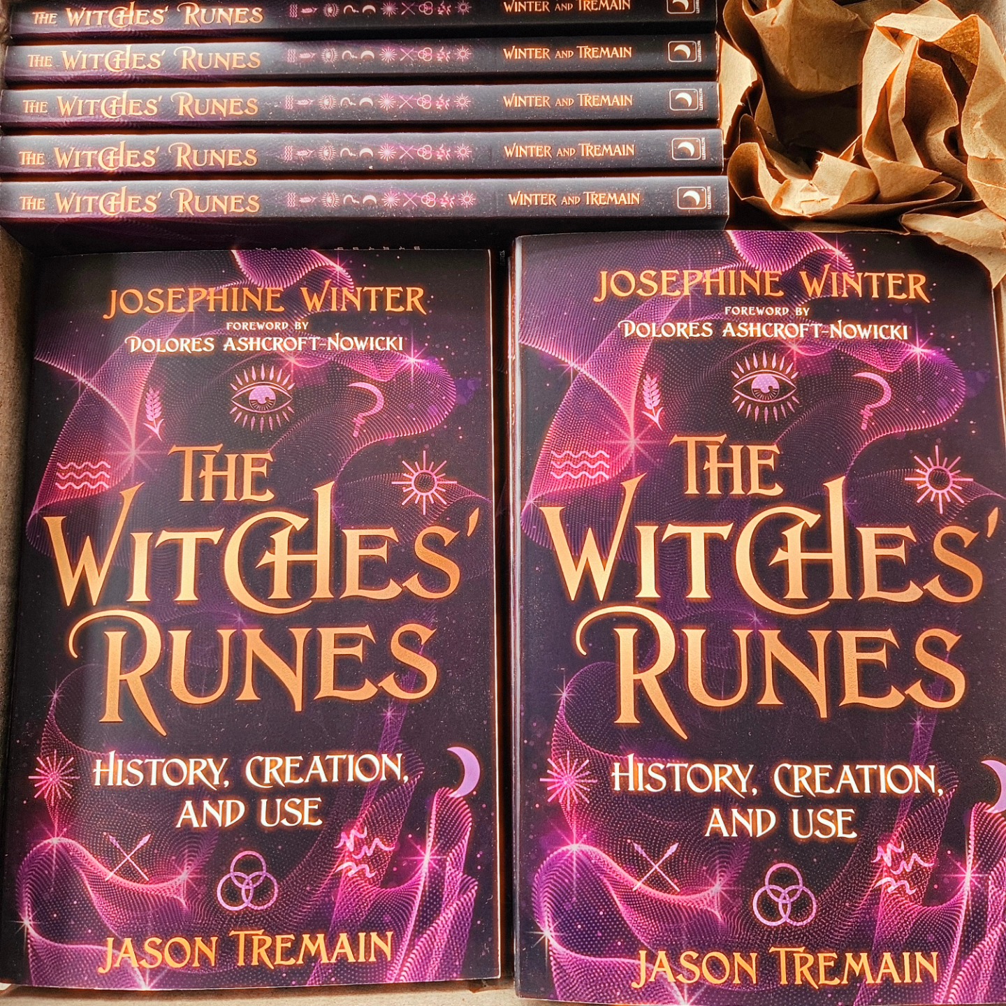 Josephine - Author copies of The Witches' Runes - a joint effort by me ...