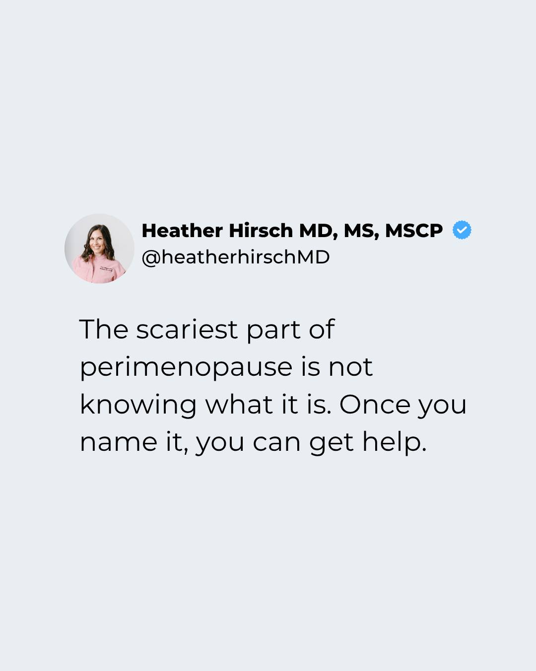 The hardest part is not... - Heather Hirsch MD MS NCMP | Facebook