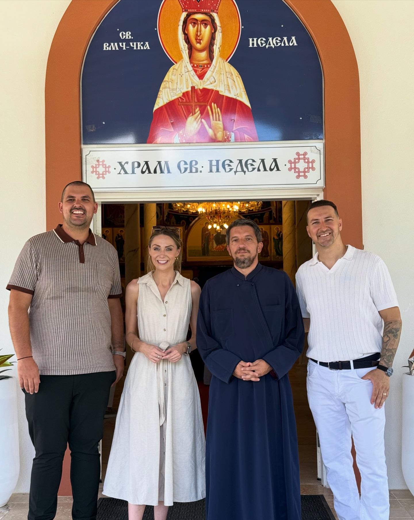 OLGA GOOSE CANDLE Ends Evil Three nuns