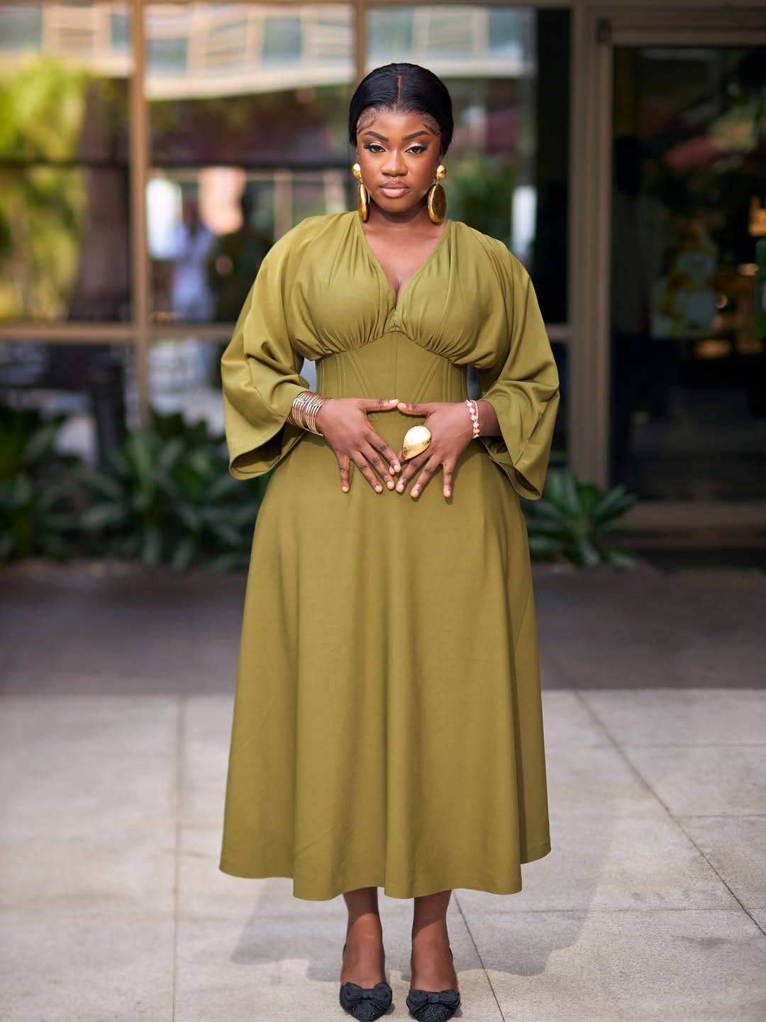 beautiful dress designs for ladies Styles Fashion Lovers Color_Yellow Gold
