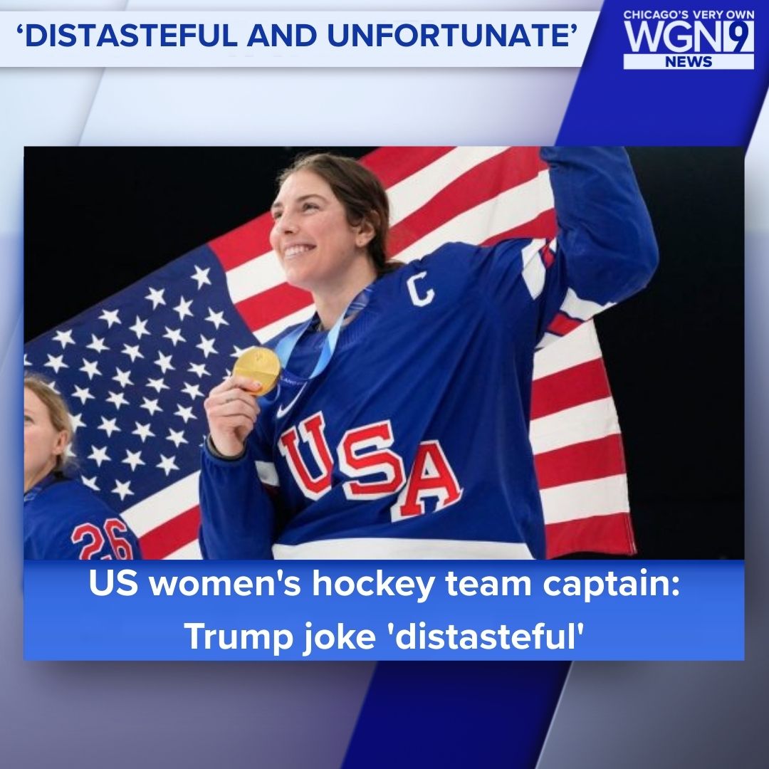 WGN TV - Hilary Knight, the captain of the gold... | Facebook