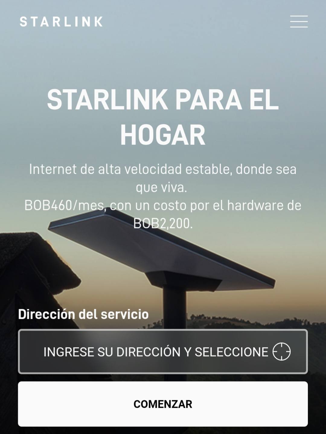 Diego Viamont - CONOCE LOS PRECIOS DE STARLINK EN BOLIVIA... | Facebook