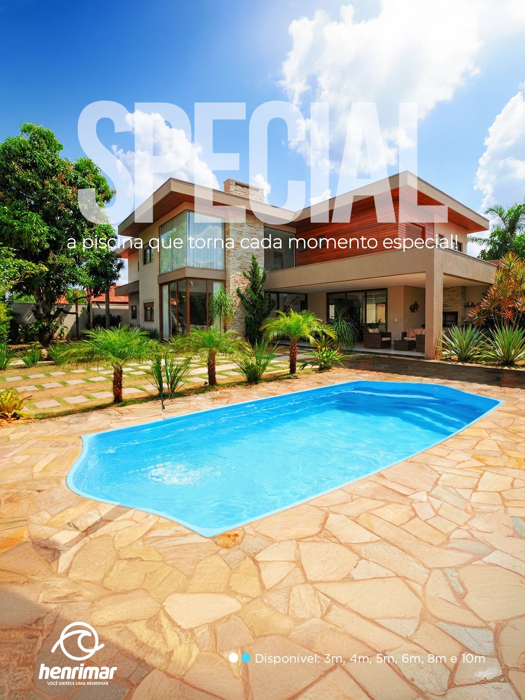 Henrimar - Special 🟦👨‍👩‍👧‍👦💧 Tem piscina que entra no quintal, e tem ...