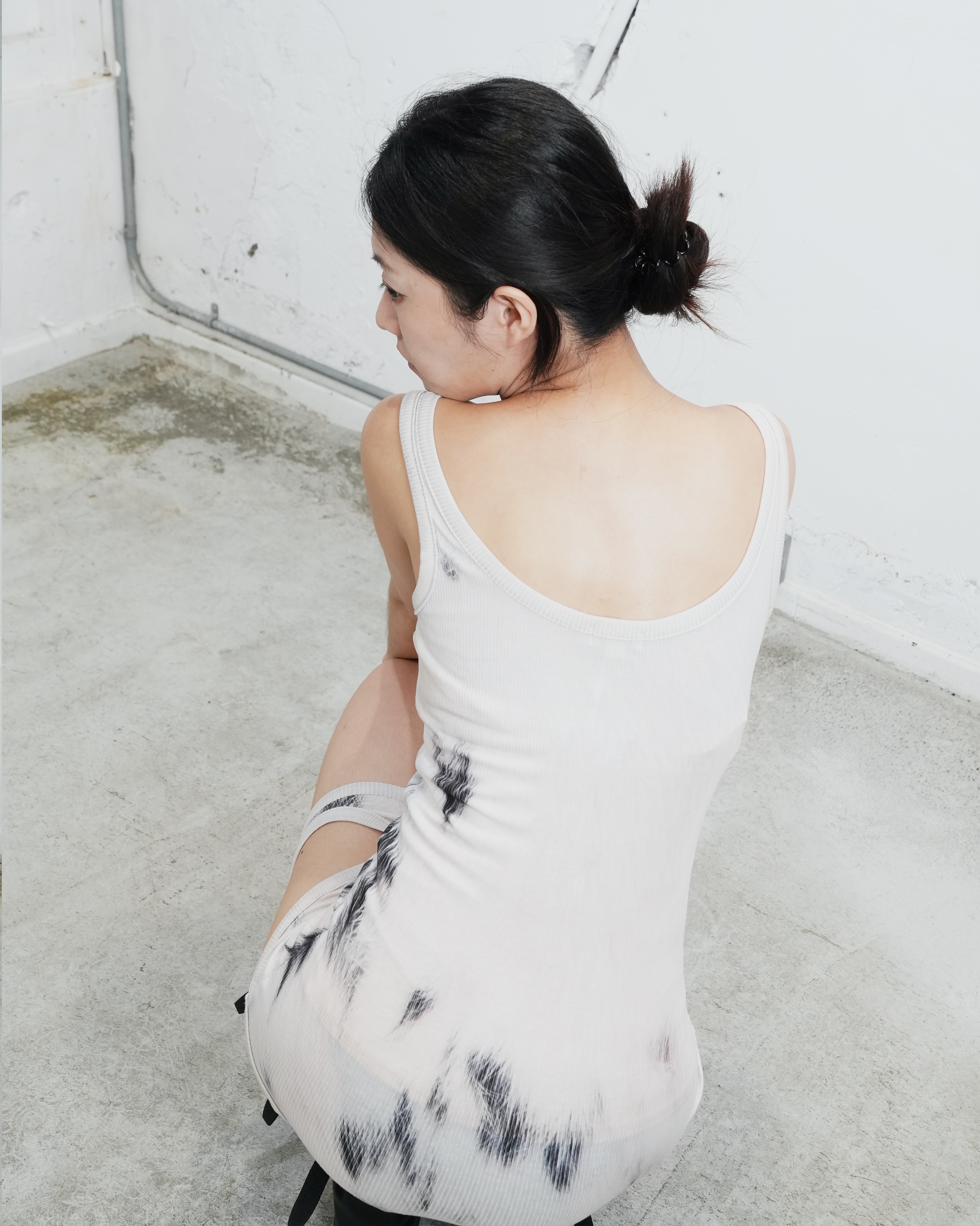 bonnae Asymmetric dress (Ivory) Available in store/ online