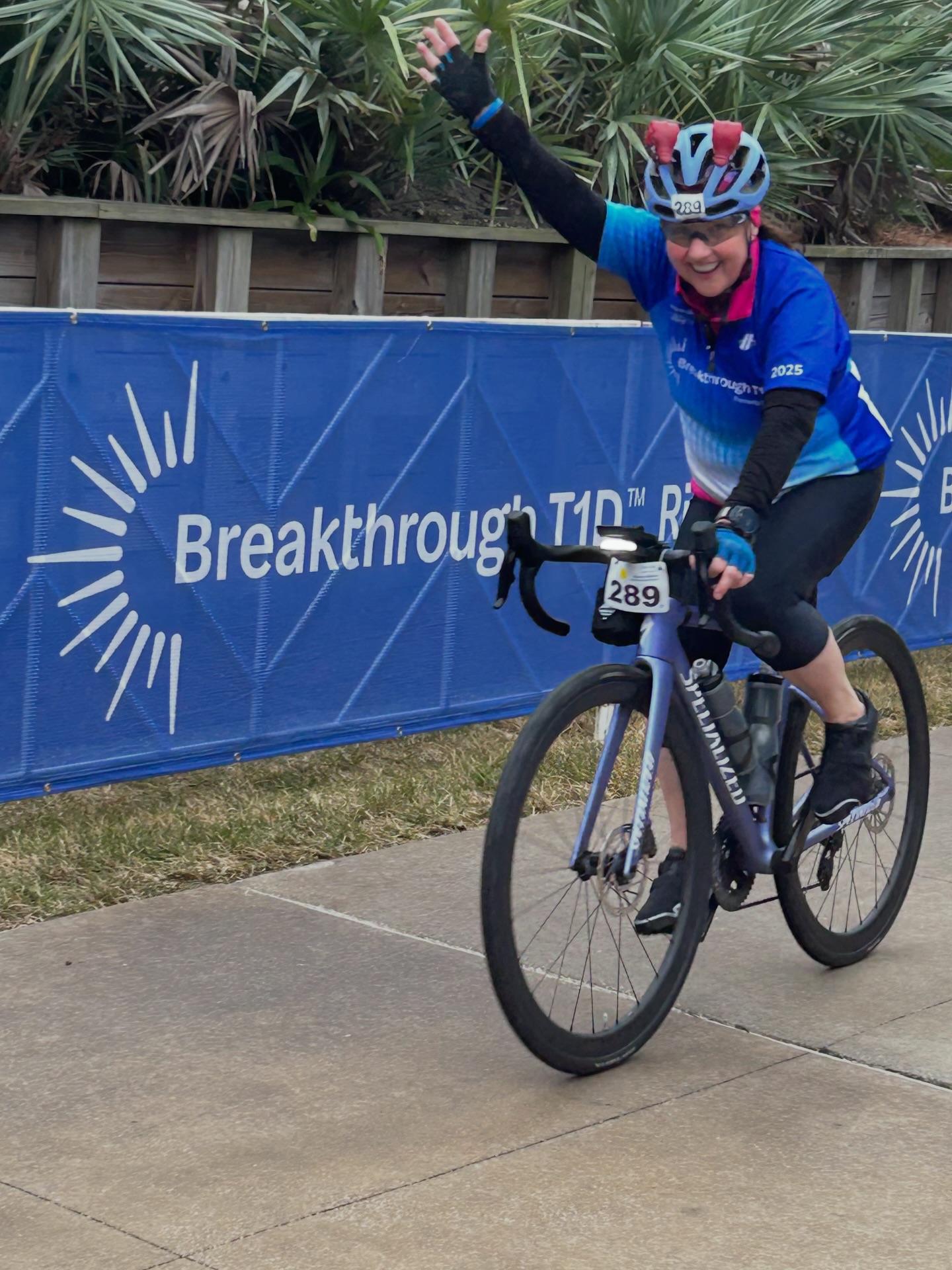 The Athletic - 100 miles. One powerful purpose. 🚴‍♀️💙 Congratulations ...
