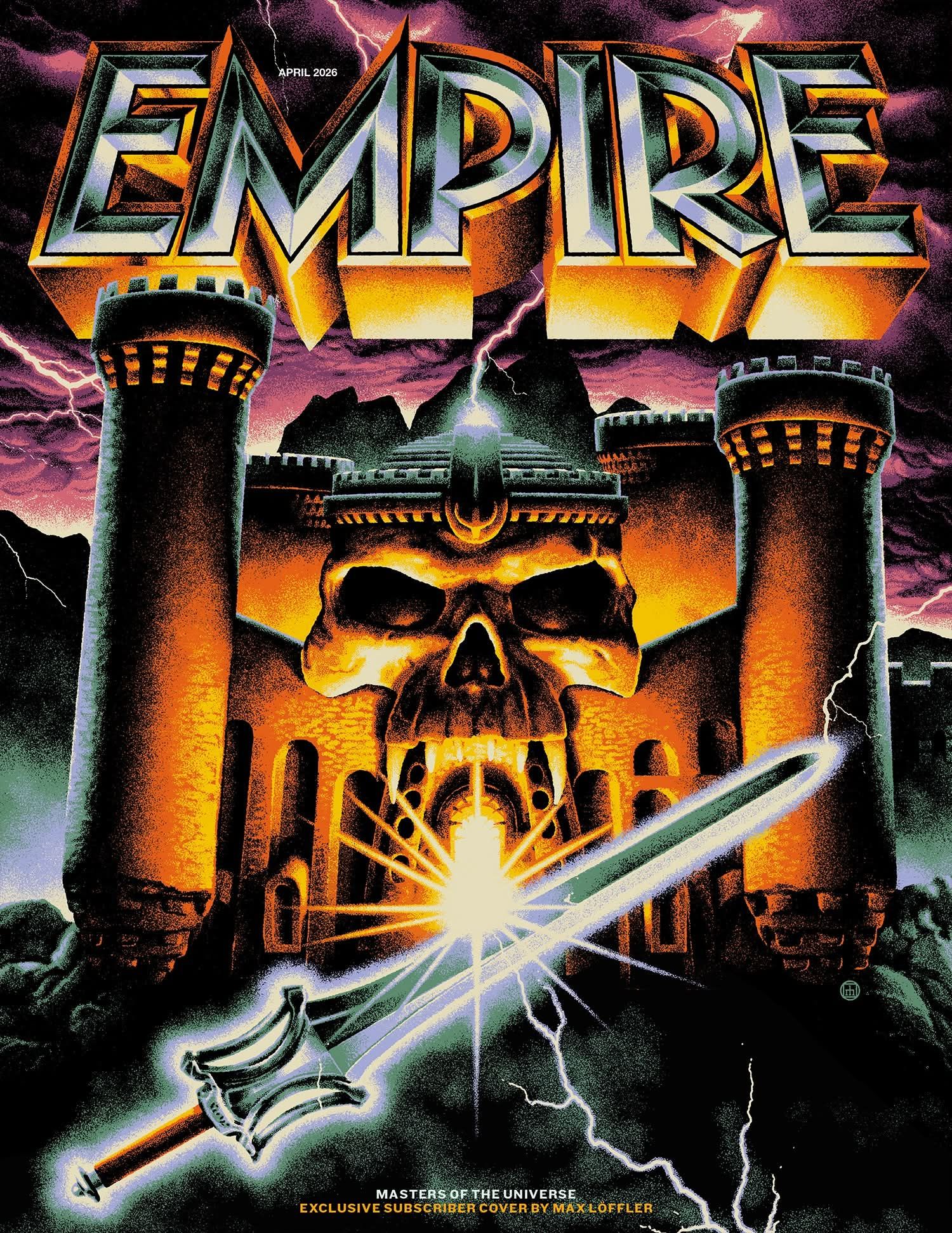 Masters of the Universe' Empire Magazine Subscriber Cover