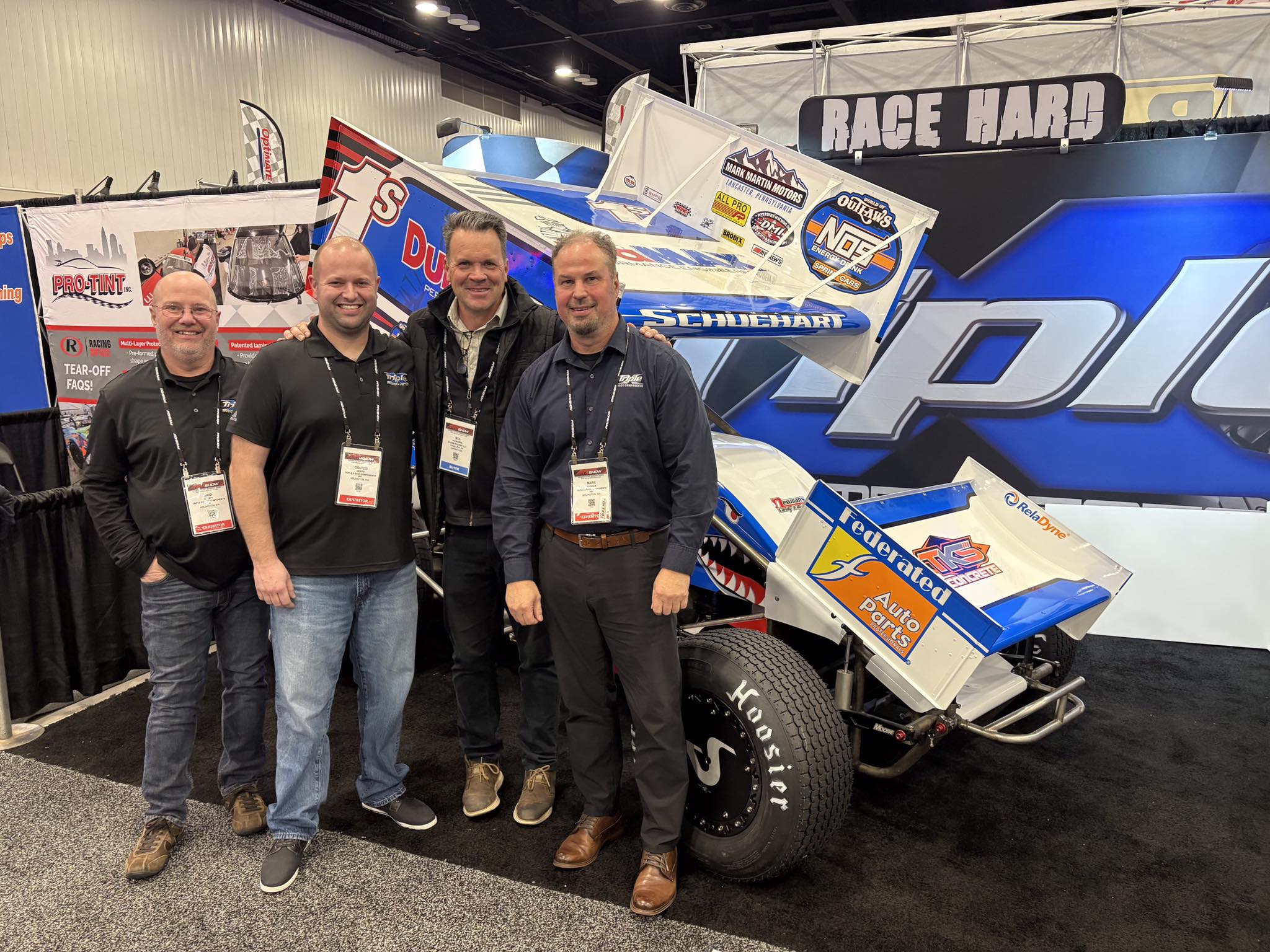 Triple - Performance Racing Industry Triple X Race Components Booth ...