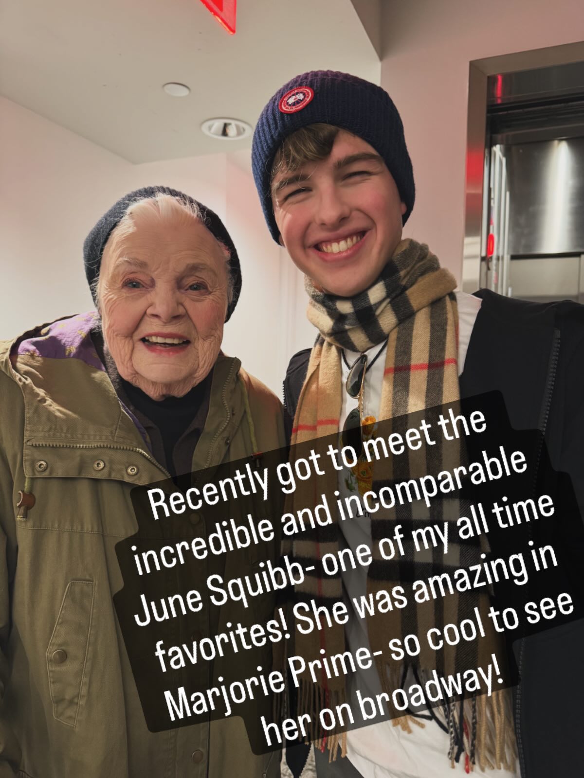 Iain Armitage - June Squibb and I have actually had a... | Facebook