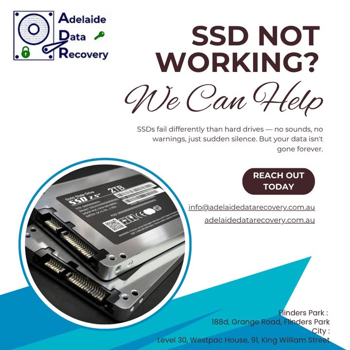 Adelaide - ⚡ SSD Not Working? Lost Files? We Can Help – Today. SSDs ...