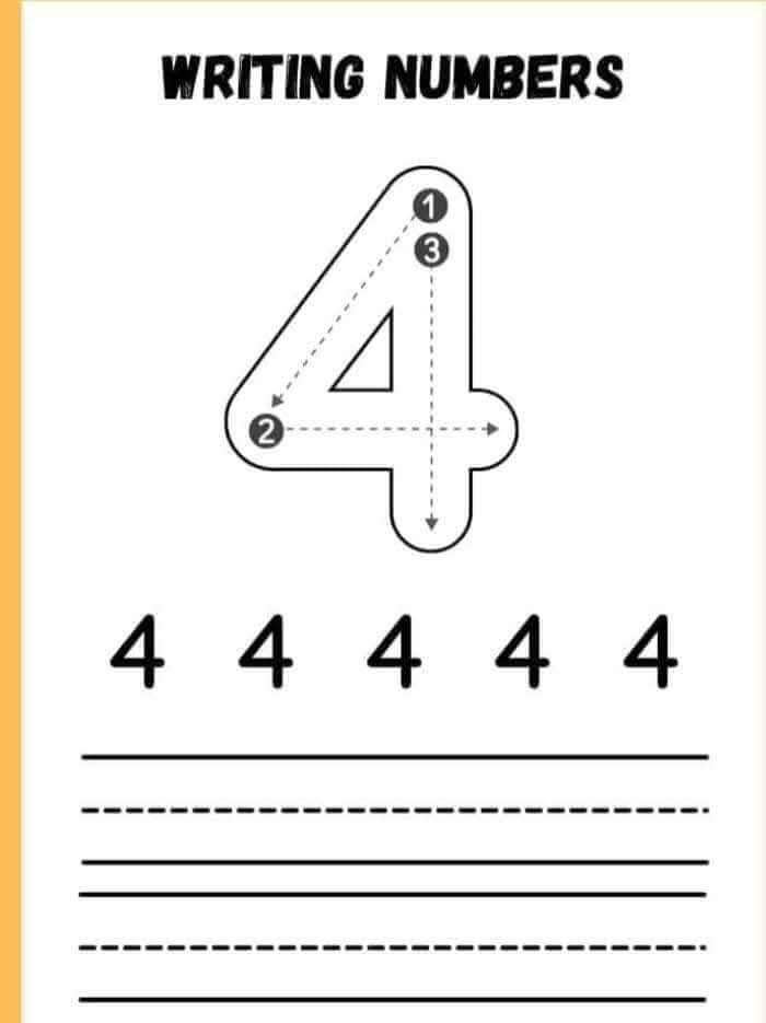 Learn and rock - Number tracing worksheets for... | Facebook