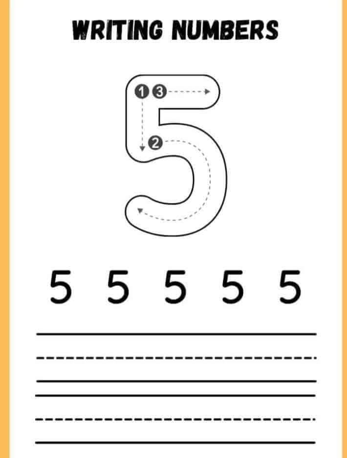 Learn and rock - Number tracing worksheets for... | Facebook