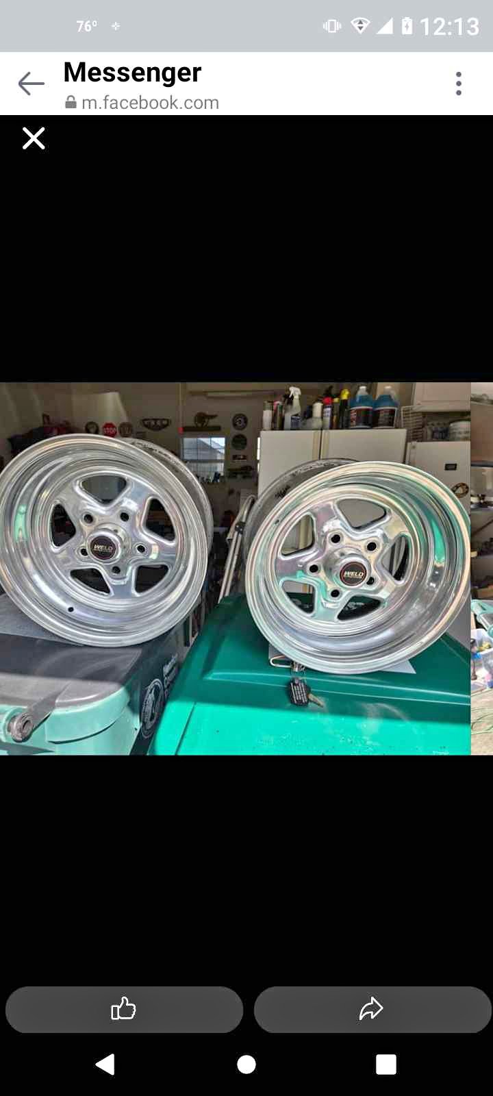 2- 15×8 weld pro star wheels - Car Wheels, Tires & Parts - Petersburg ...
