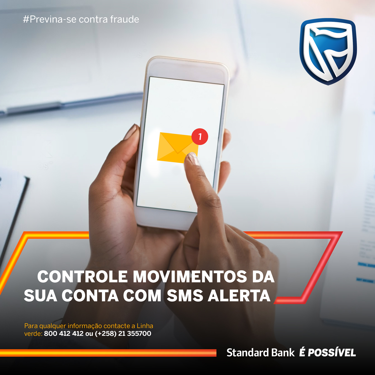 O SMS Alerta permite-lhe ter... - Standard Bank Moçambique