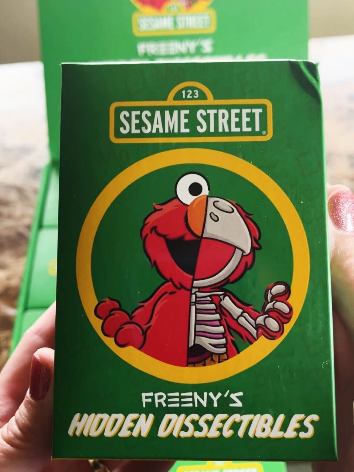 【未使用品】FAKETOY Crappy オレンジ フィギュア Mighty Jaxx Sesame Street Hidden Dissectibles figures