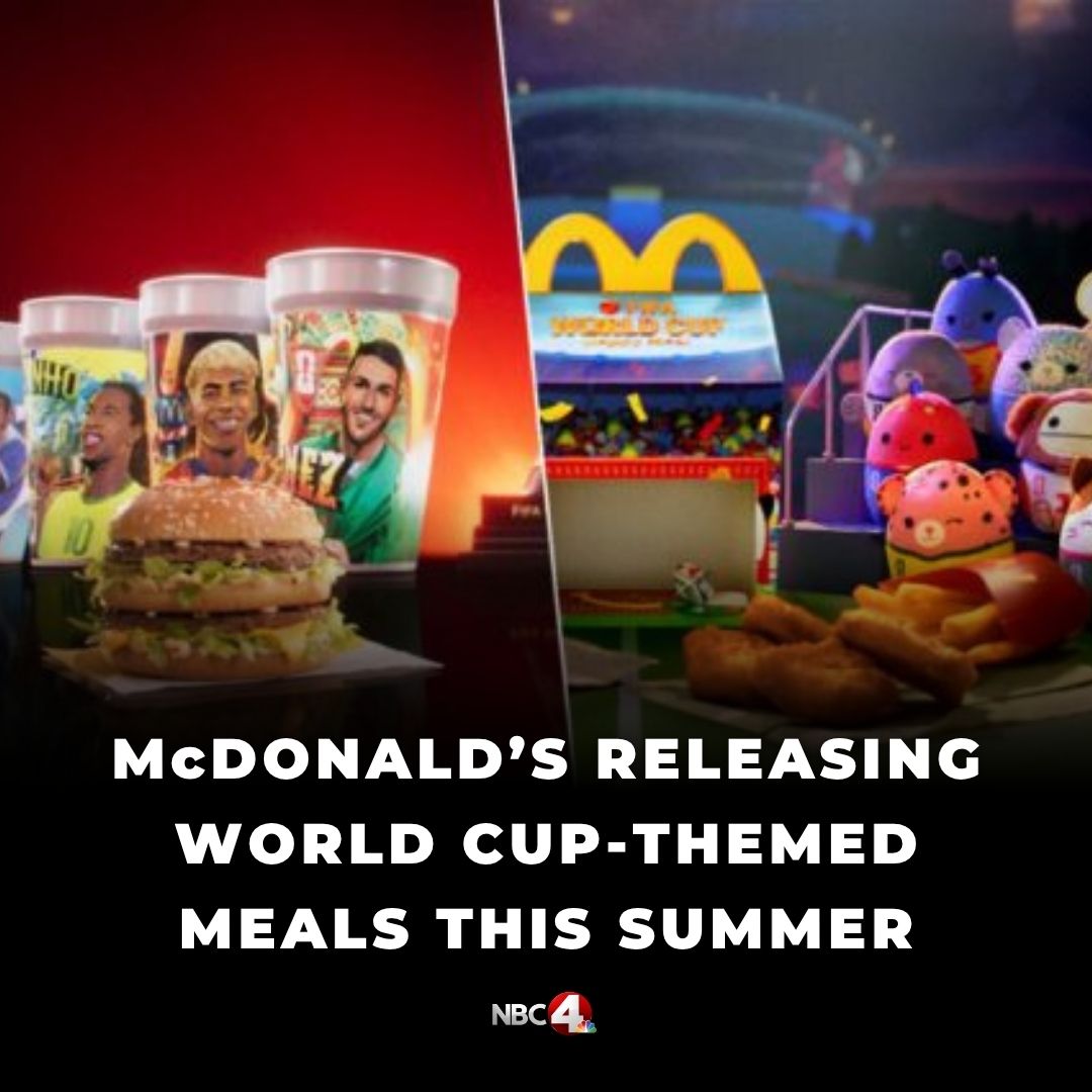 Starting June 4, limited-time FIFA World Cup 26 McDonald's meals