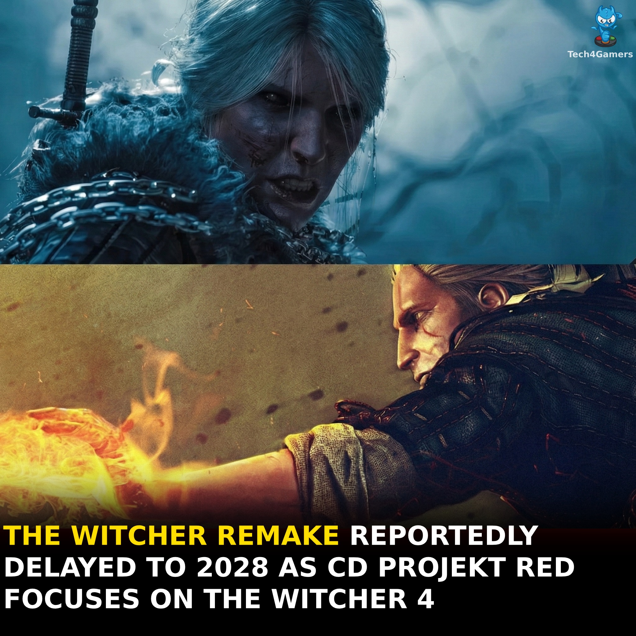 Tech4Gamers - The Witcher 1 Remake is expected to... | Facebook