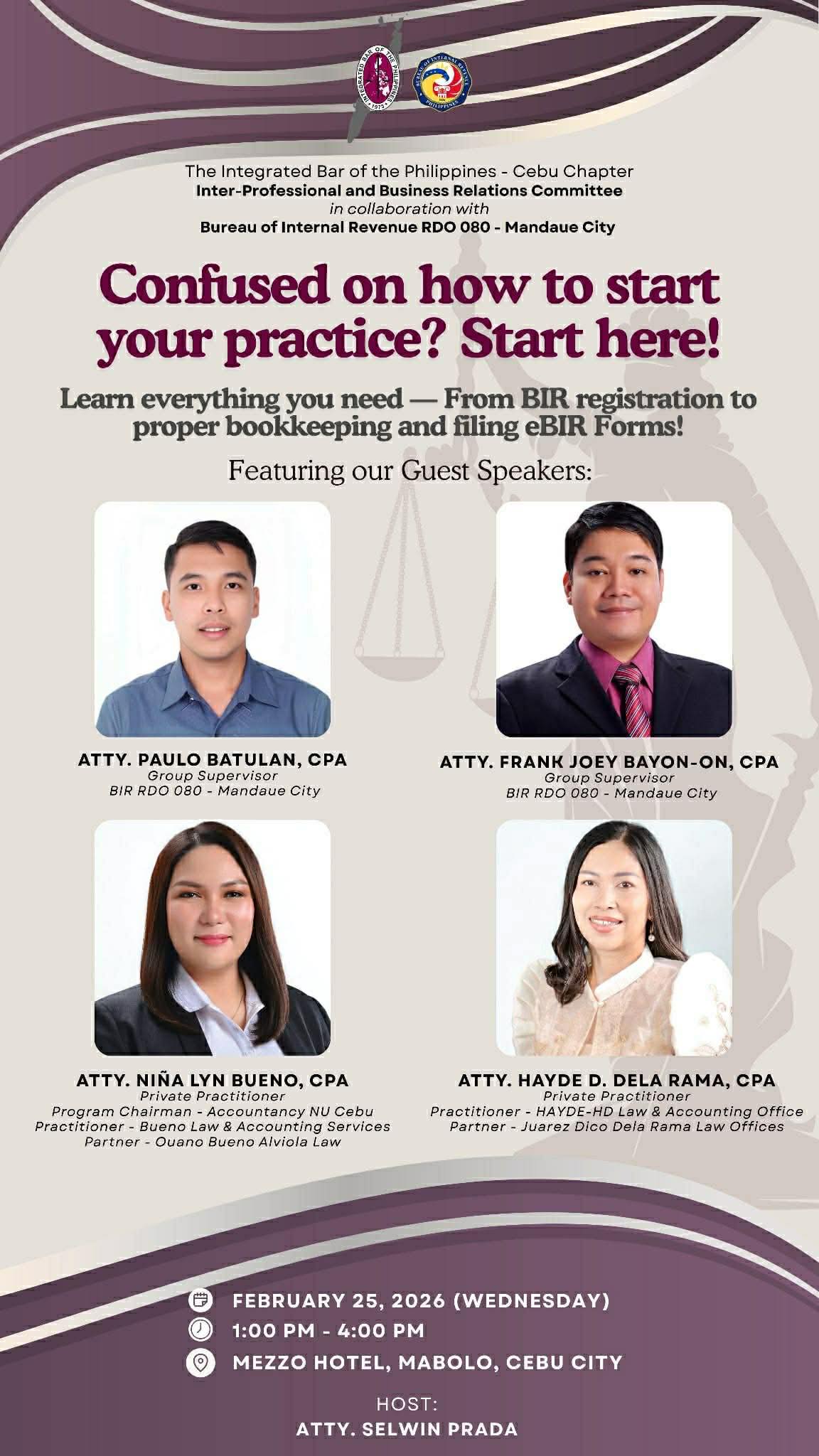 IBP Cebu Chapter - Integrated Bar of the Philippines | Cebu City