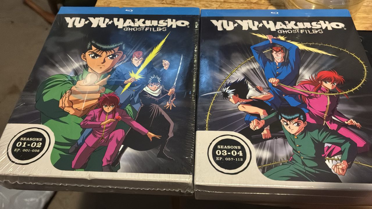 Found Yu Yu Hakusho on blu-ray