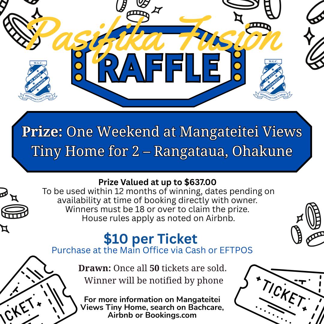 Whanganui - 🎟️ Pasifika Fusion Raffle! 🎟️ We’re thrilled to launch our ...