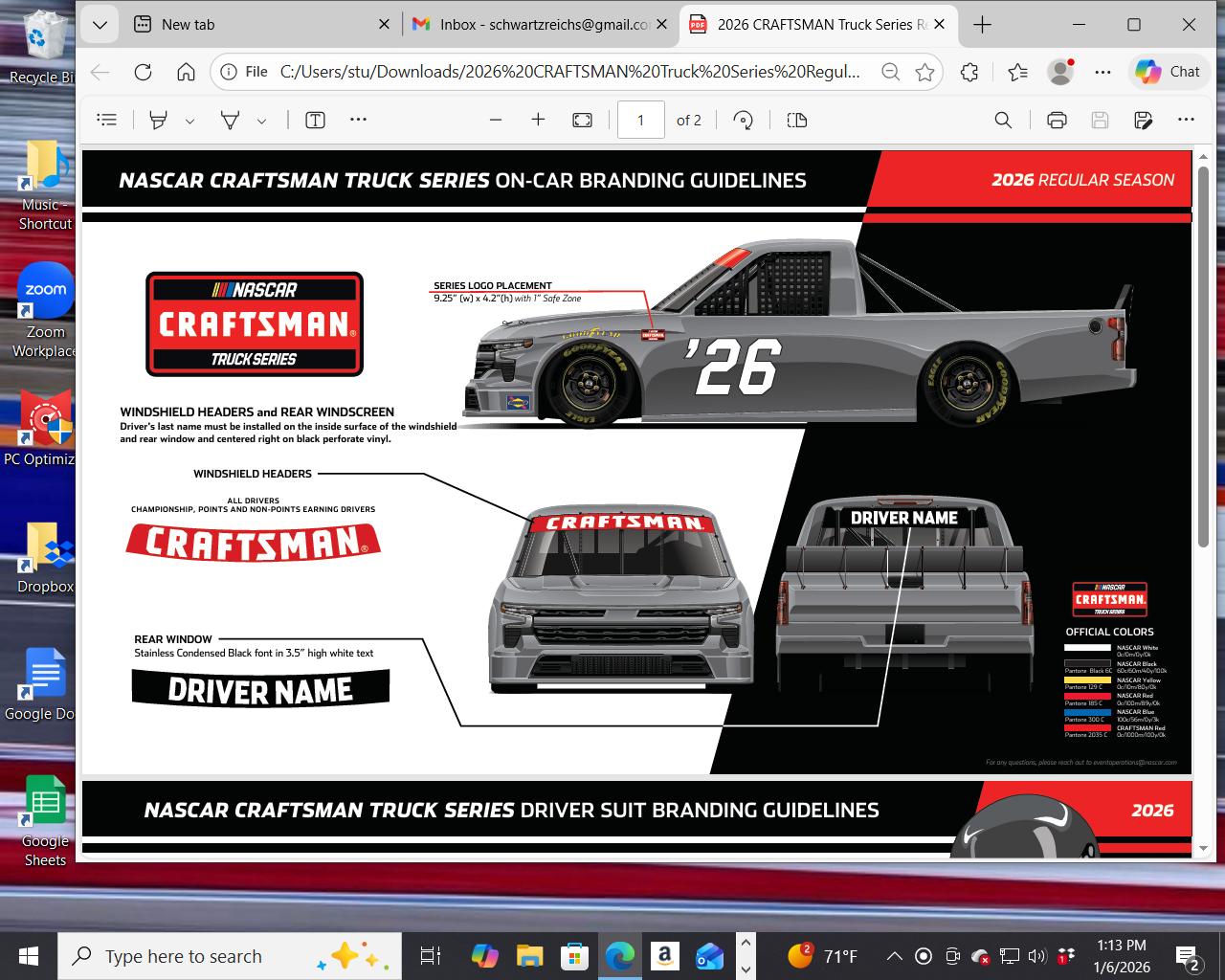 FDNY - Hot off the press from NASCAR : 2026 NASCAR Craftsman Truck ...