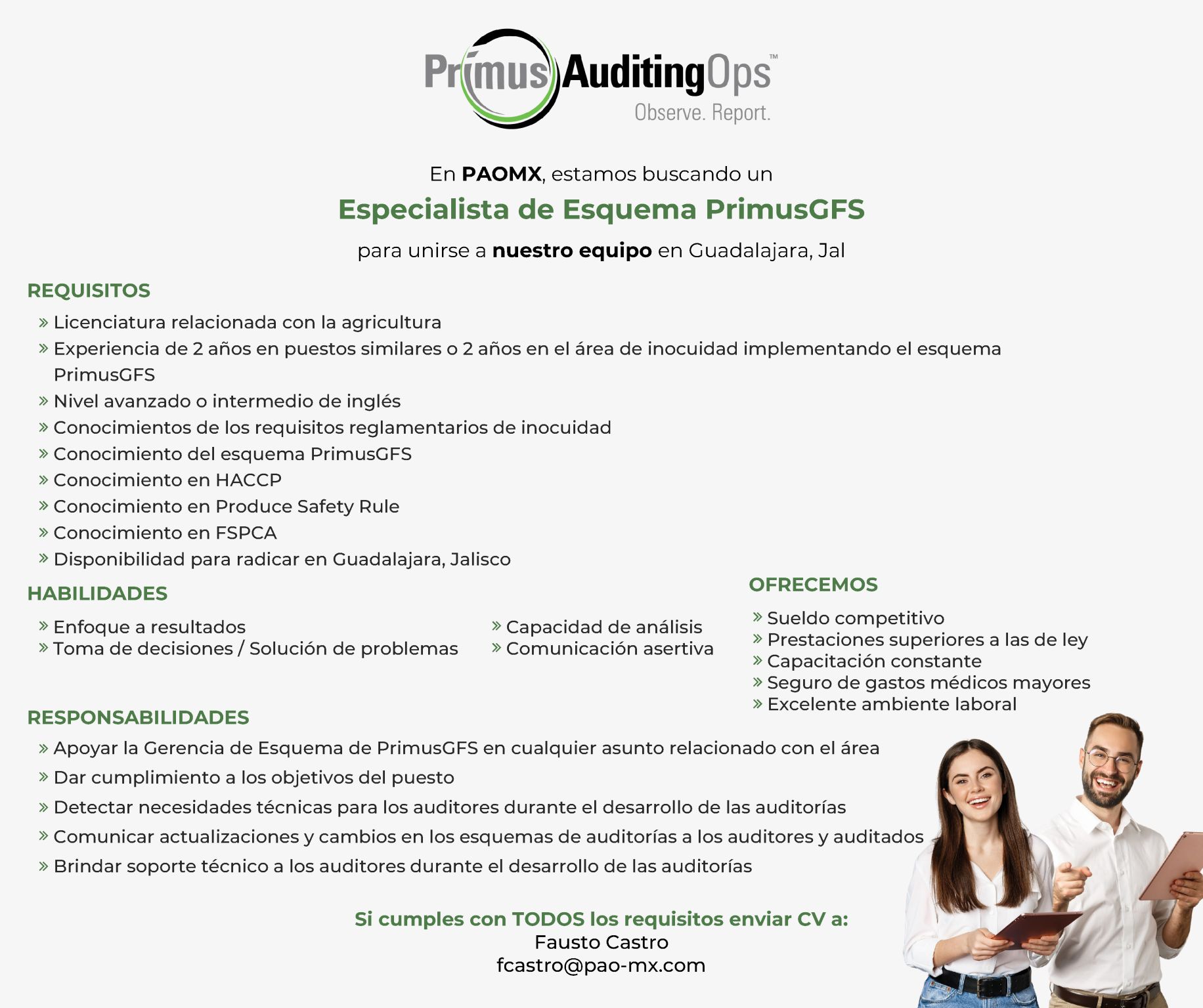 Primus Auditing... - Primus Auditing Operations México