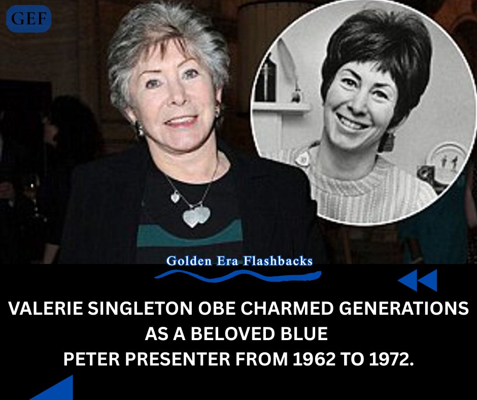 ScreenWave - Valerie Singleton OBE, born on 9 April 1937... | Facebook