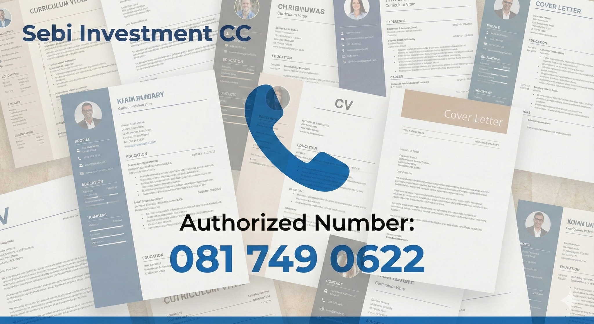 Nam - Authorized Numbers for Sebi Investment CC Sebby: 081 749 0622 ...