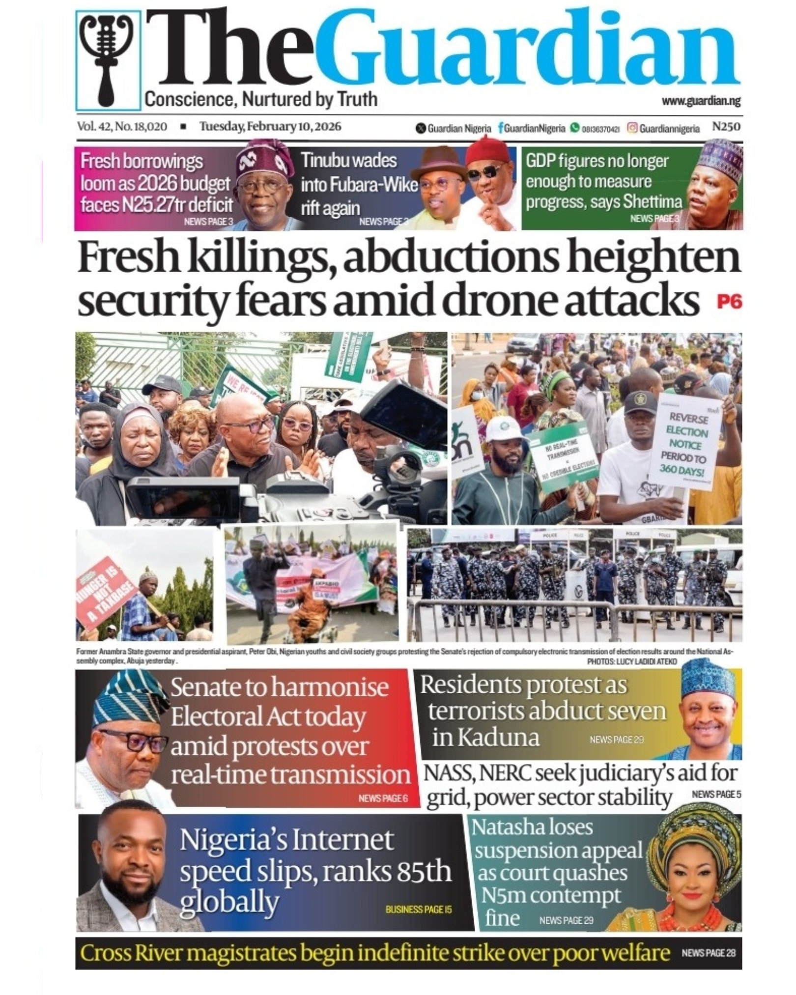 These are the headlines in today’s... - Guardian Nigeria | Facebook