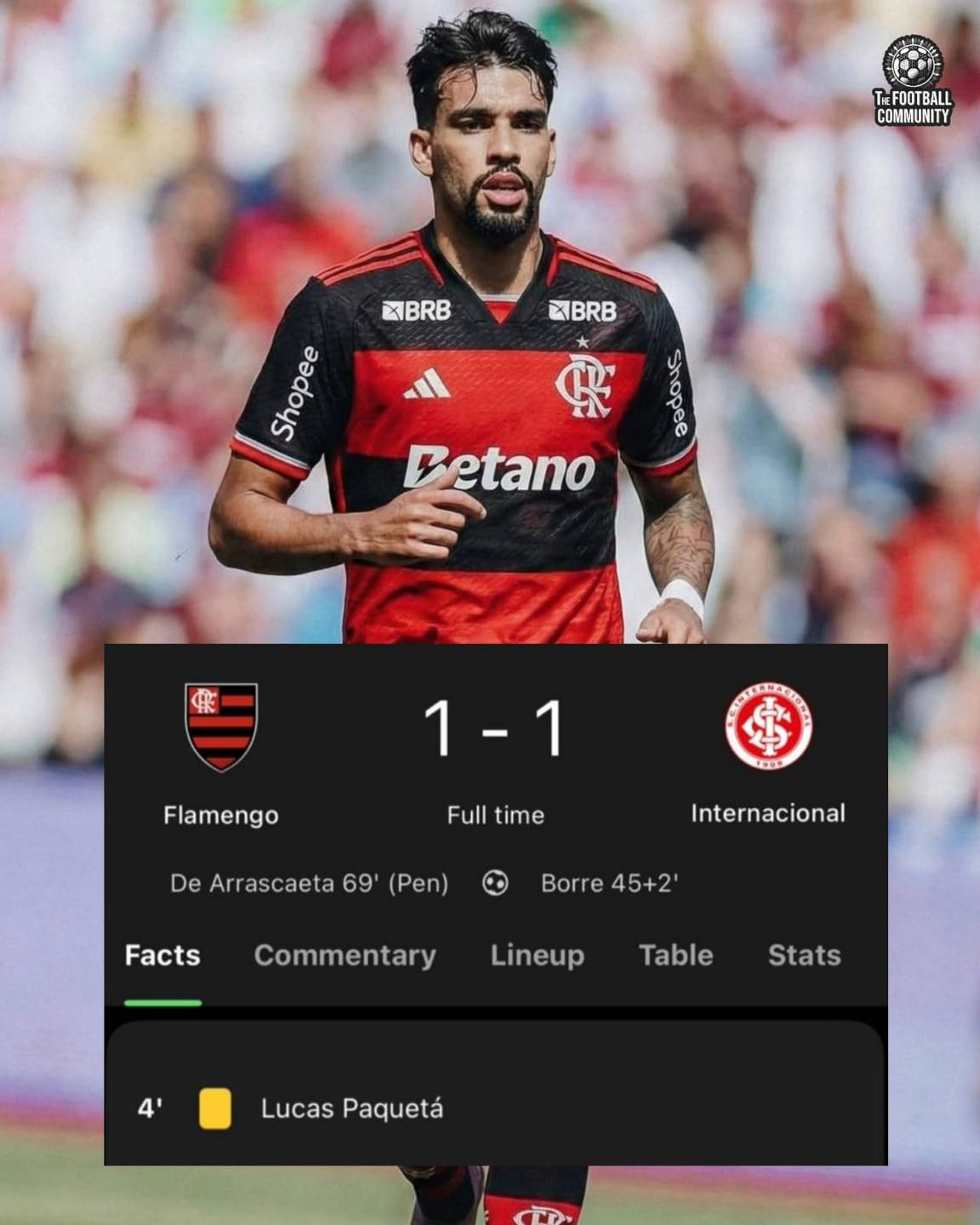 This is Lucas Paqueta heritage 🤣🤣 - The Football Community | Facebook