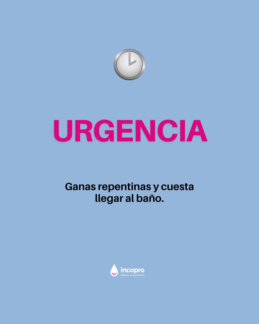 Incopro - ¿Sabías que no todas las pérdidas de orina son iguales ...