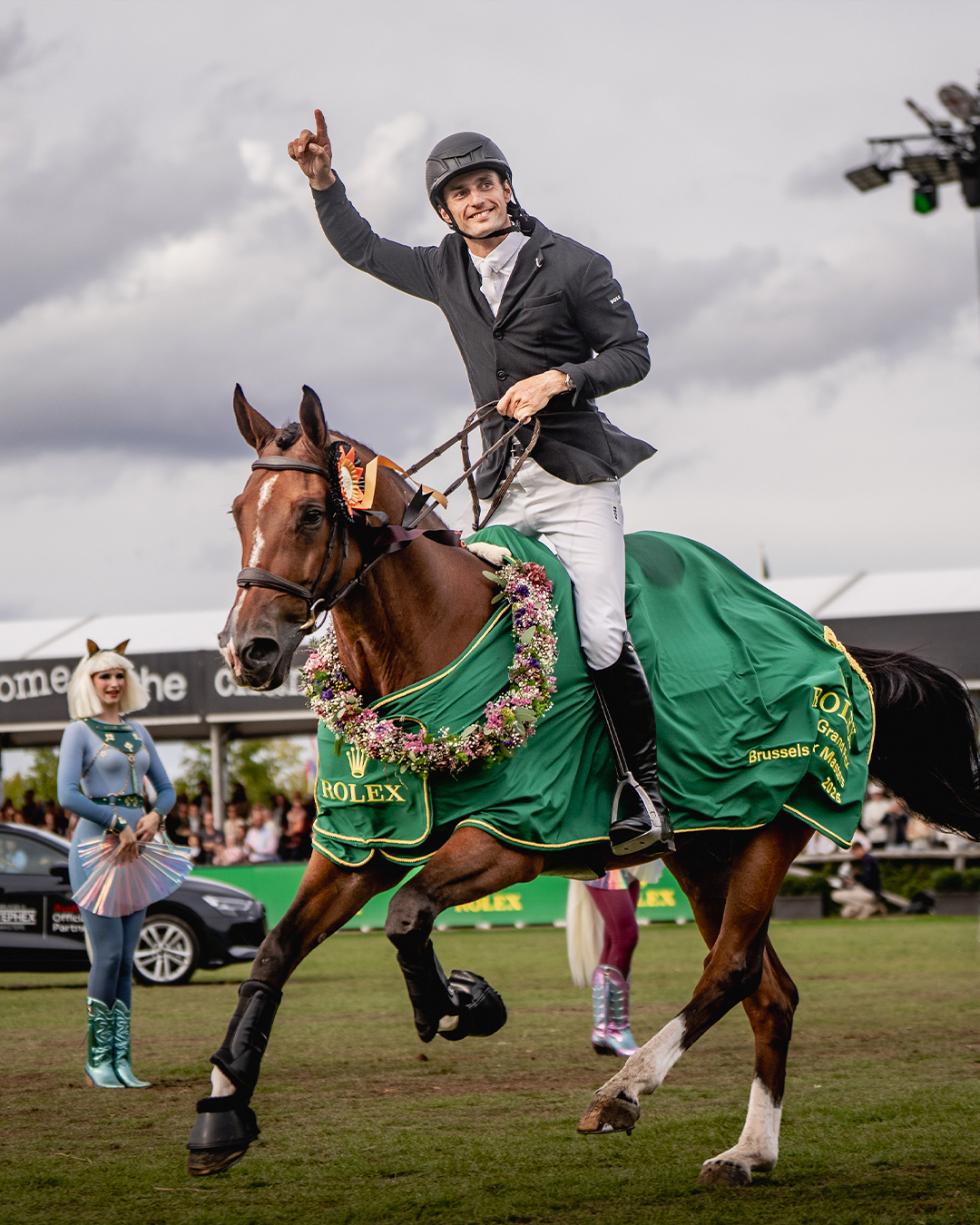 Richard Vogel and Gangster Montdesir win Rolex Grand Prix at