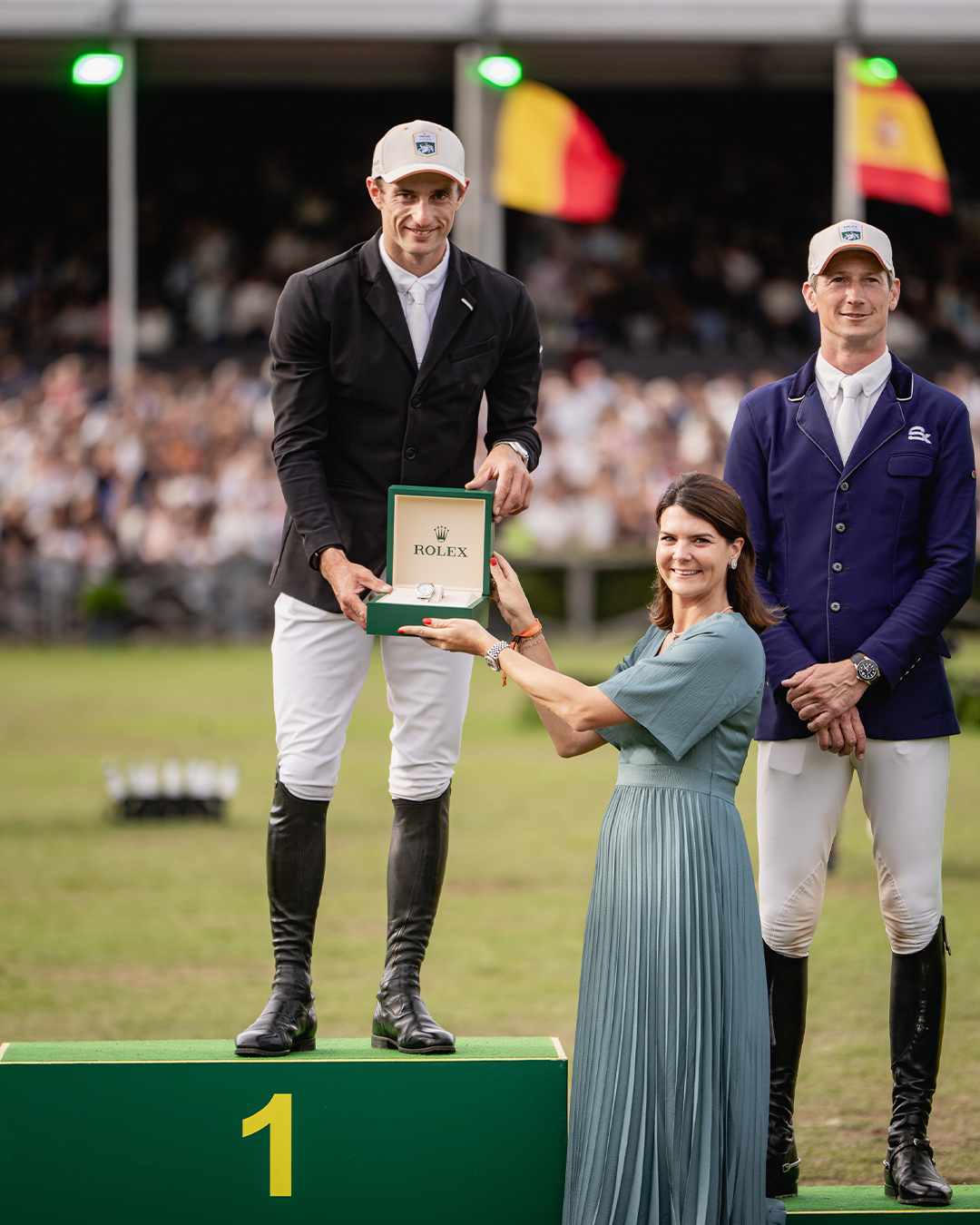 Richard Vogel and Gangster Montdesir win Rolex Grand Prix at