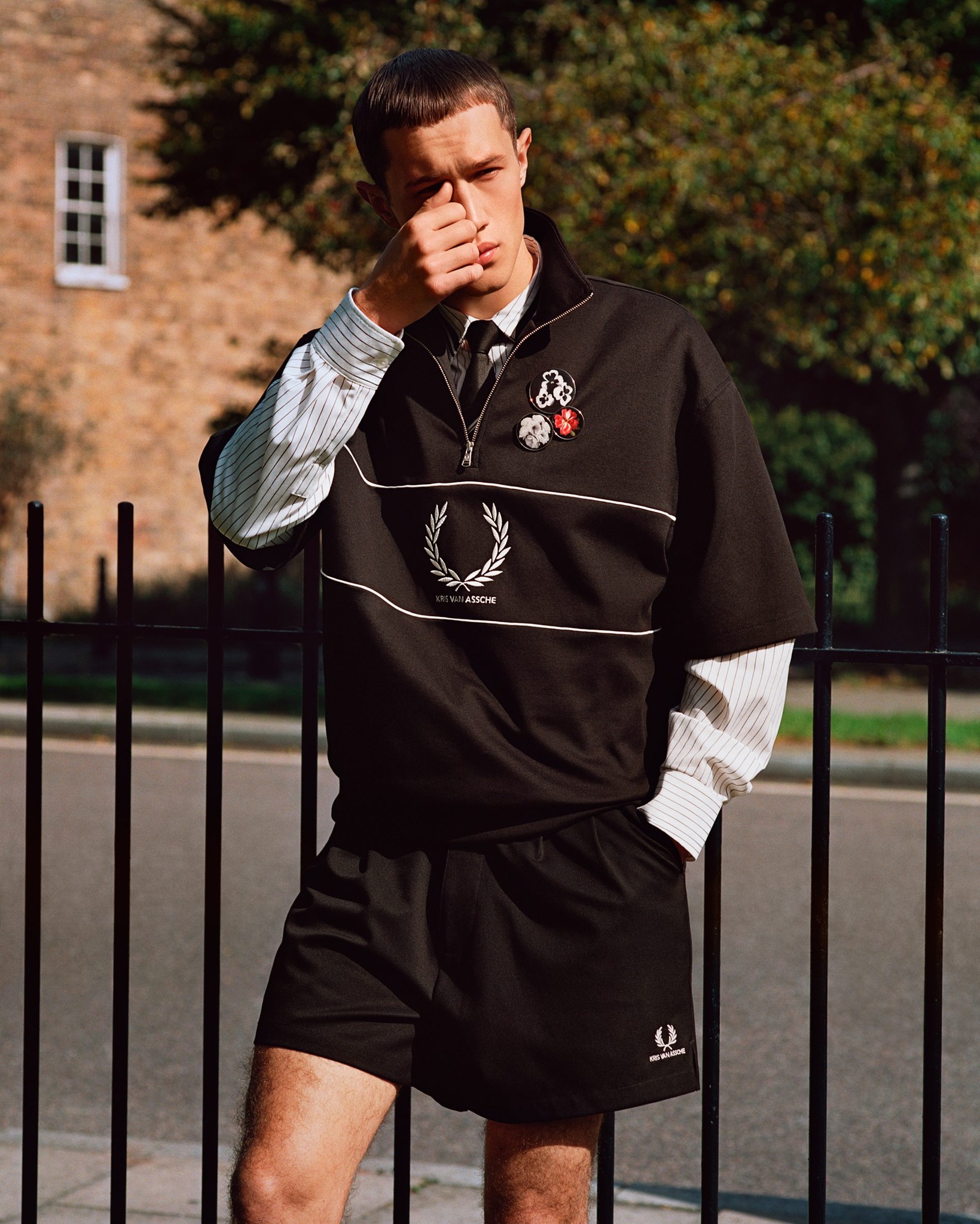 Fred Perry came from a working-class background, in a sport 