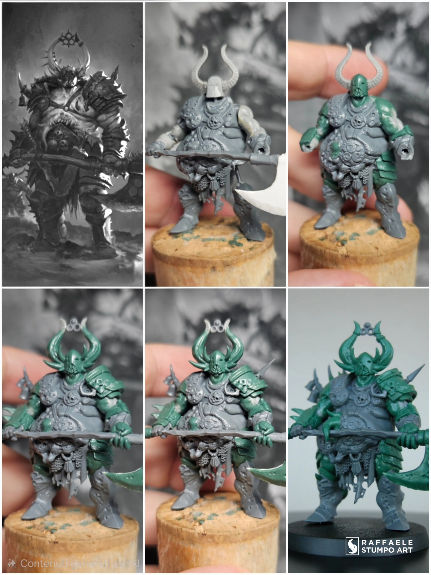 Nurgle Hero- Step by Step