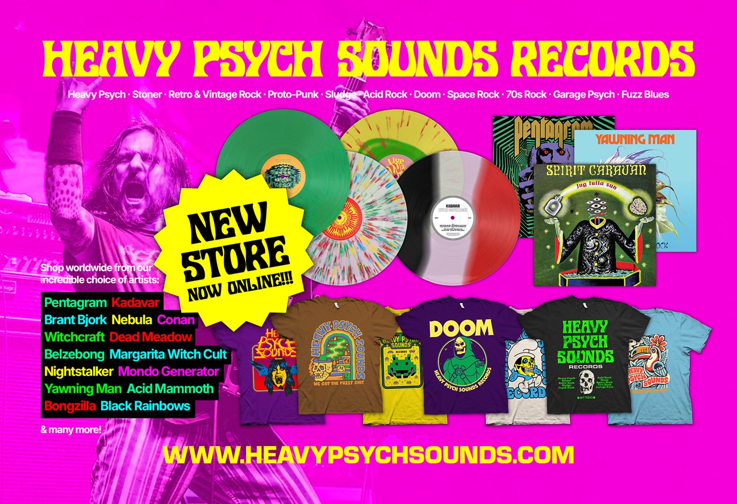 MERCH & VINYLS !! https://heavypsychsounds.com Get exclusive vinyl 