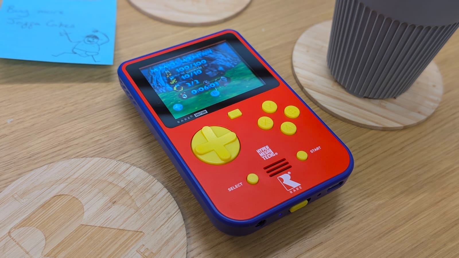 Rare Edition Super Pocket console has Banjo Kazooie and ZX