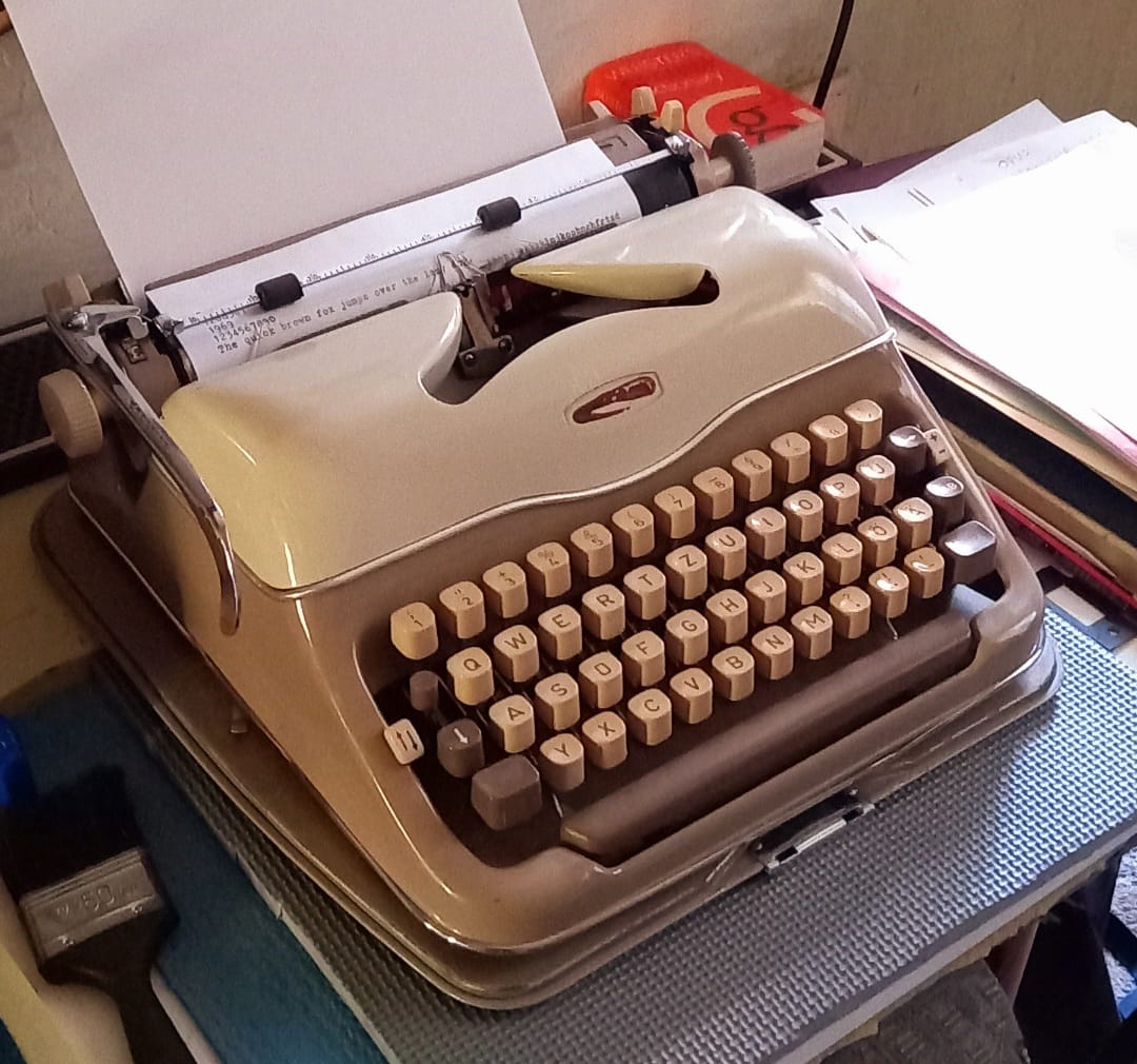 Now i'd like to show you my 1973 Adler Gabriele 2000 in its