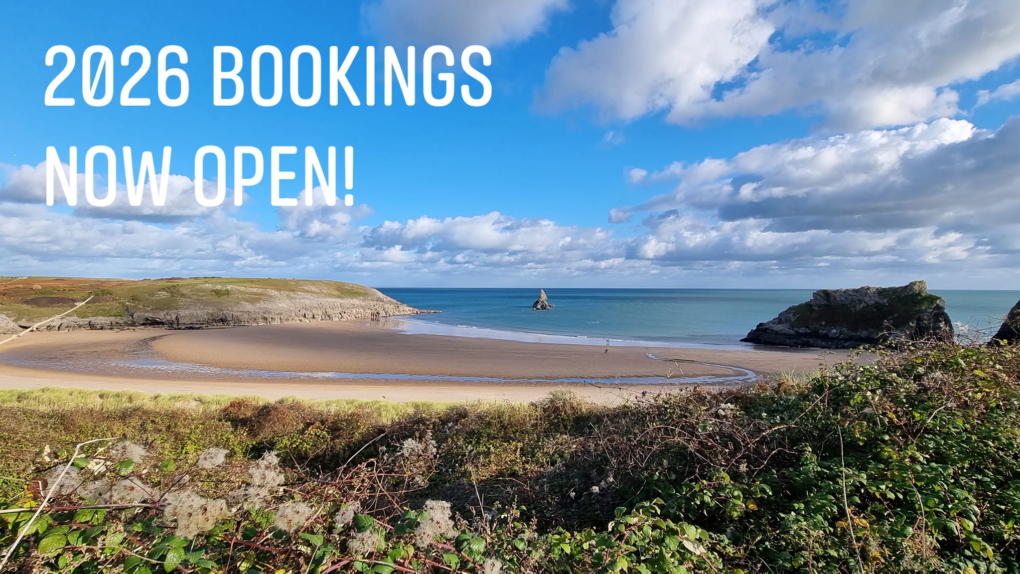 Stackpole - ***2026 BOOKINGS ARE OPEN!*** 🥳🤩🙌 The online calendar is ...
