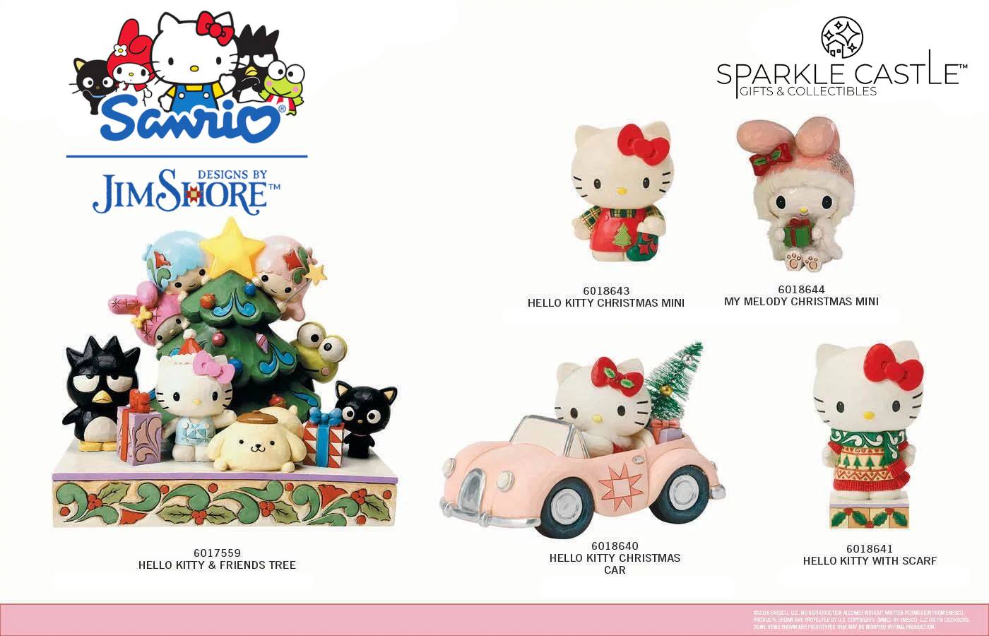 Jim Shore Sanrio are also announced today for 2026! How cute are