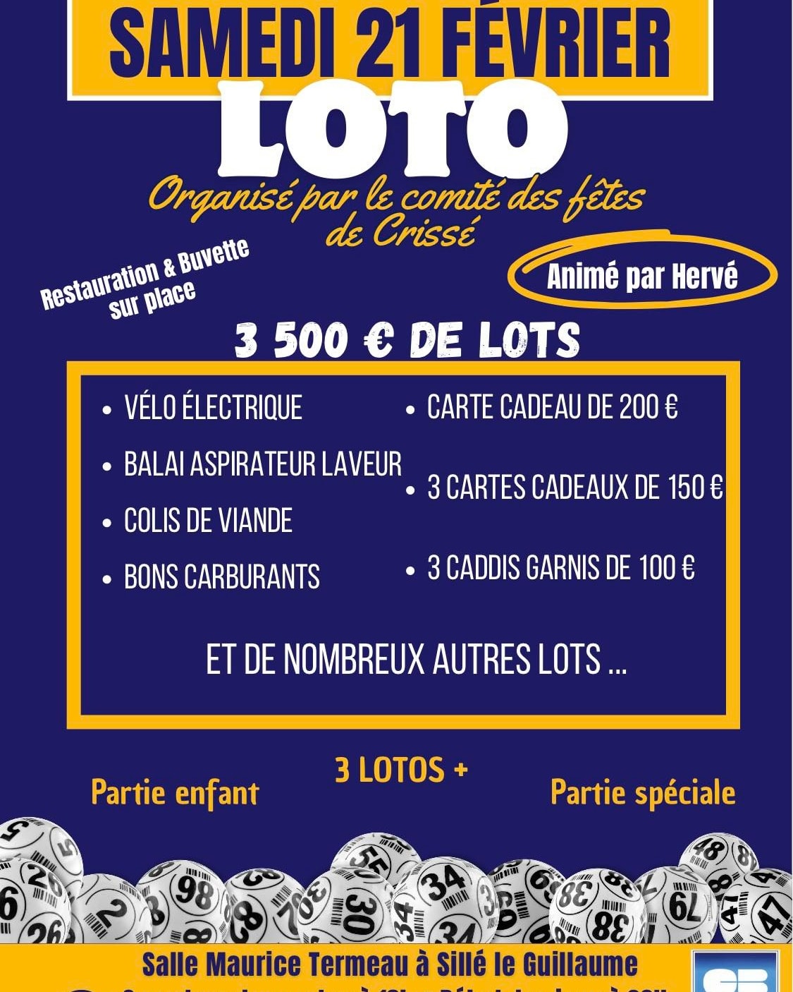 Comité des fêtes de Crissé