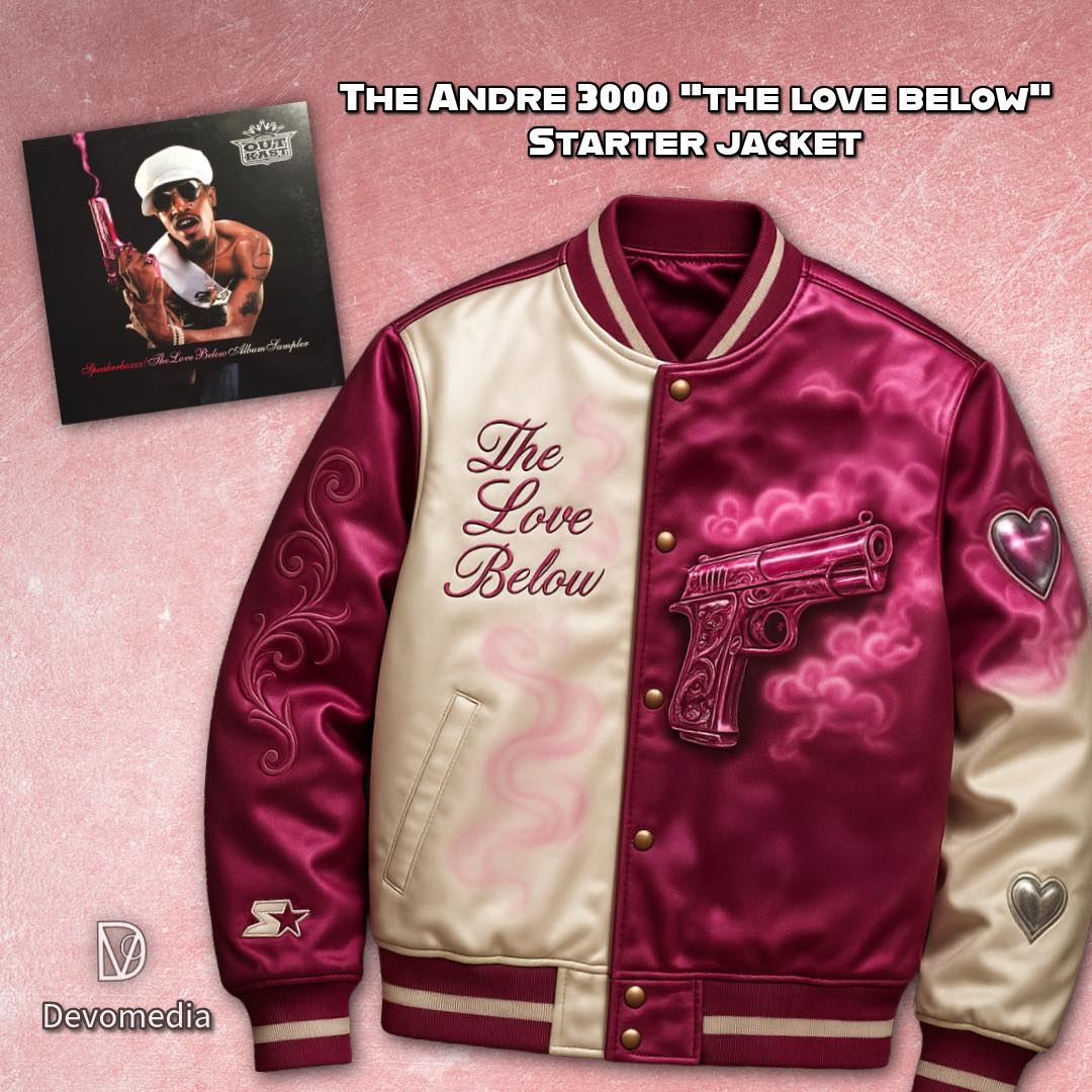 The Big Boi “speakerboxxx” starter jacket concept 🤔 #bigboi
