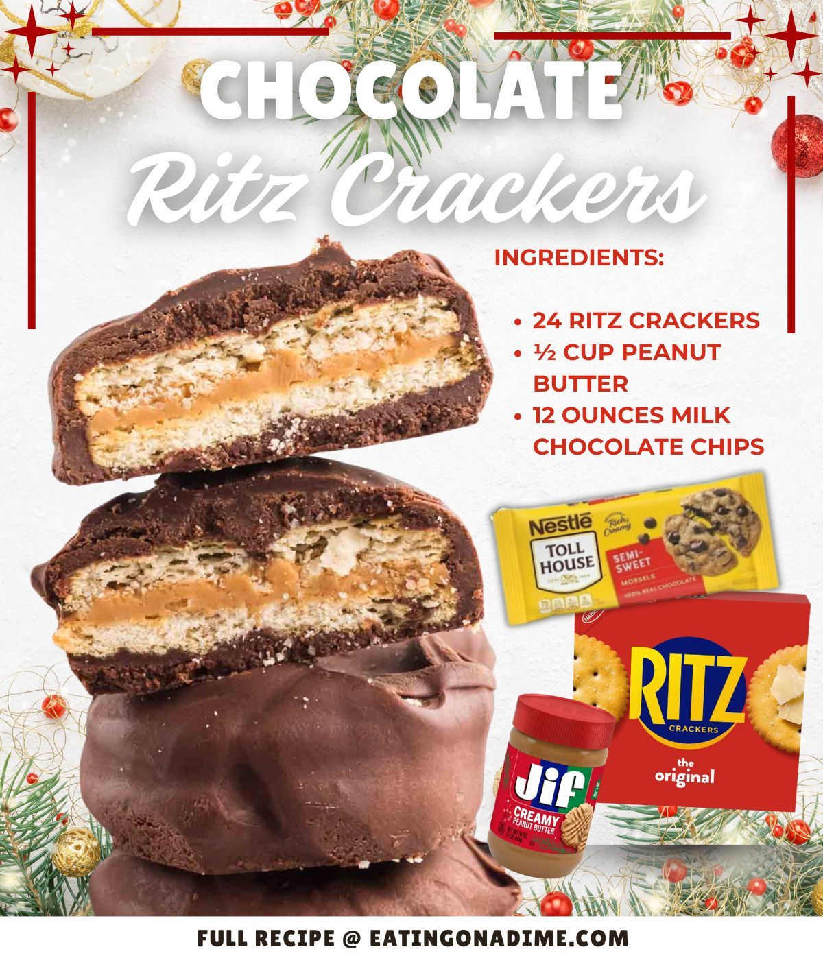 Eating - Chocolate Covered Ritz Crackers combines the sweet and salty ...