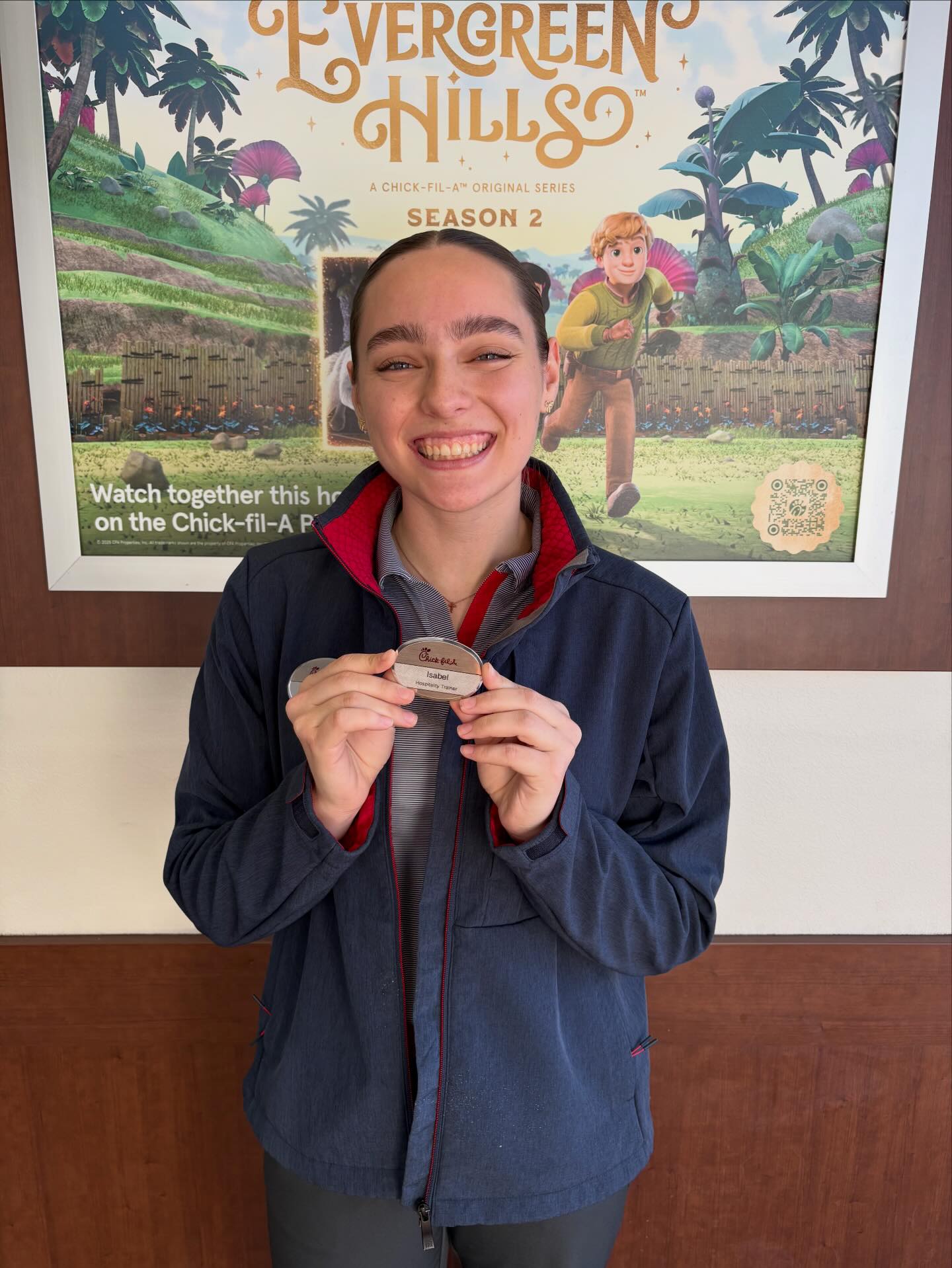 Chick-fil-A - Congratulations to our newest Hospitality Trainer, Isabel ...