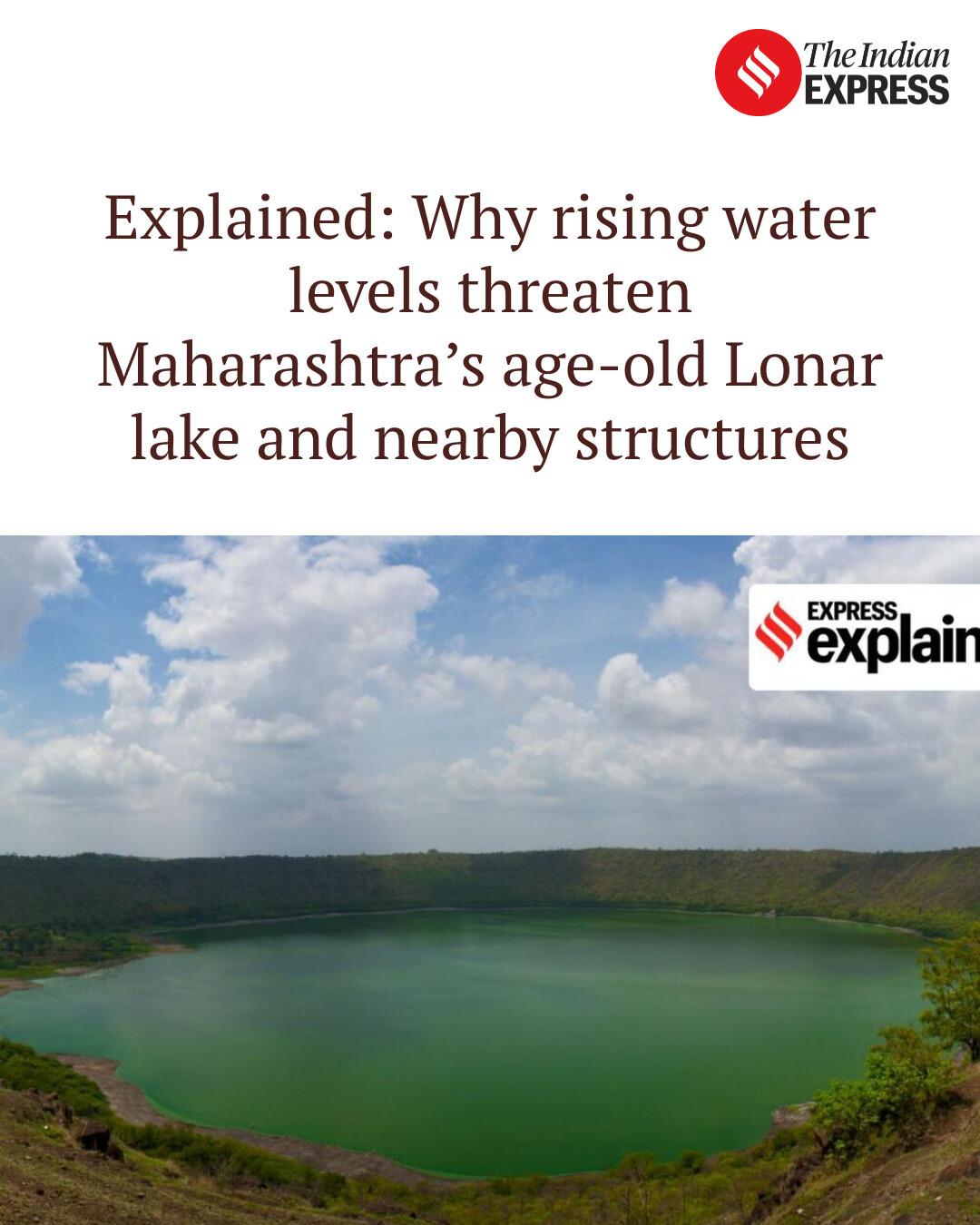 Indian Express - Explained: Why rising water levels... | Facebook