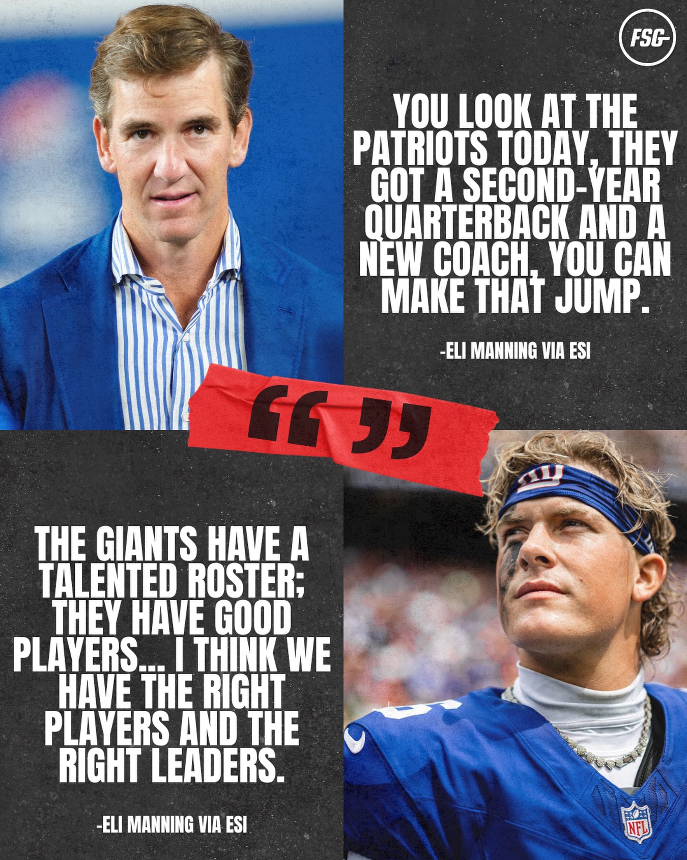 Eli Manning thinks... - Fireside Giants - Empire Sports Media | Facebook