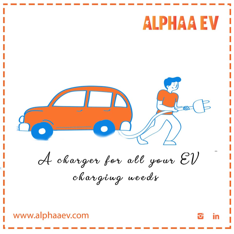 ALPHAA EV - ALPHAA EV Charger is compatible with 2W,3W &... | Facebook