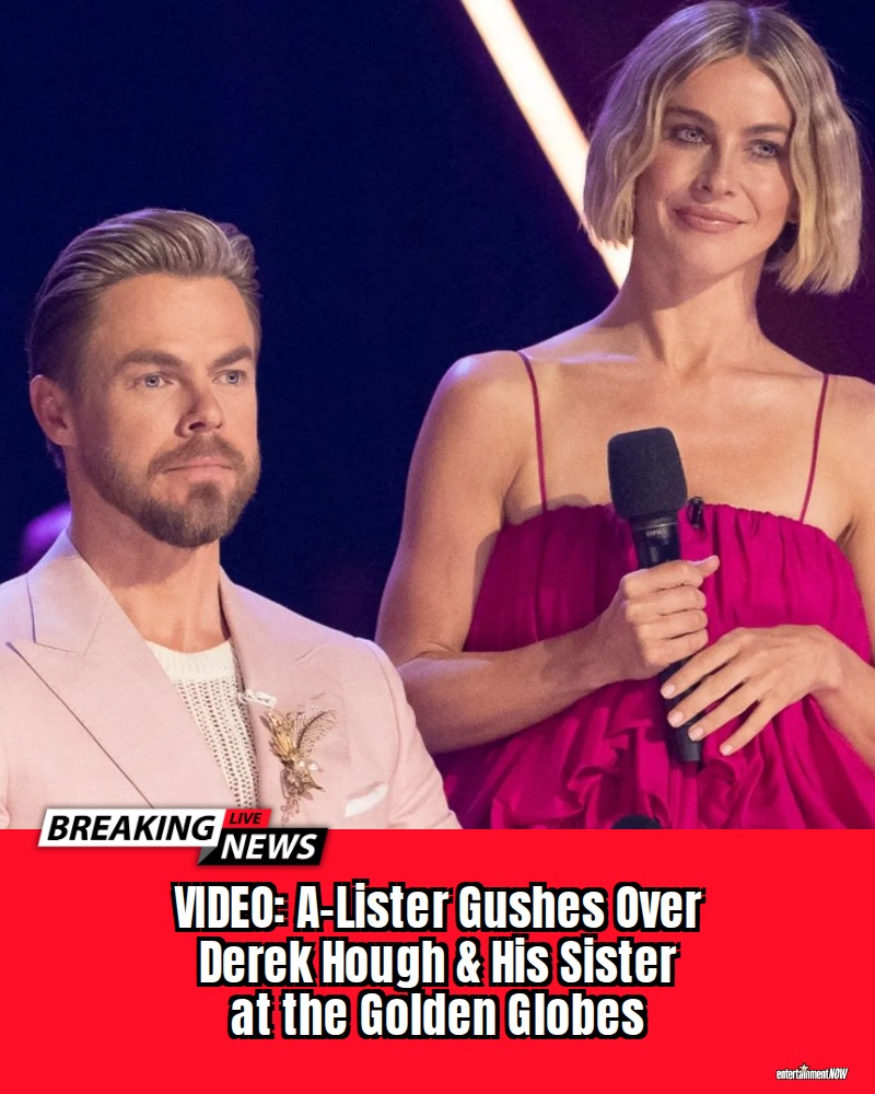 Dancing - Derek Hough was working the red carpet at the 2026 Golden ...