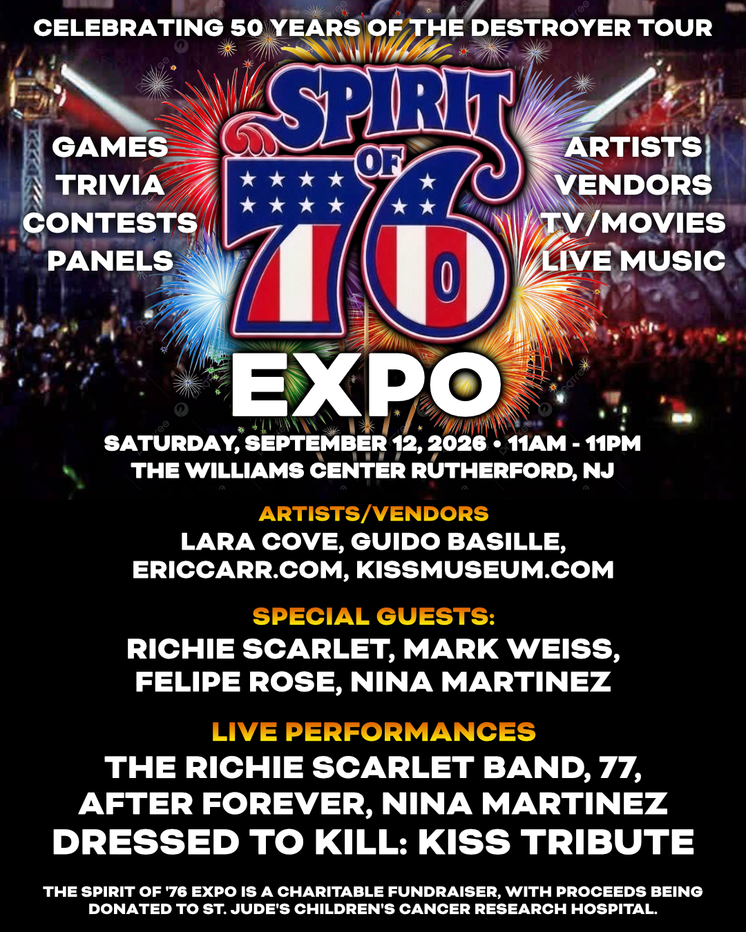 Spirit of '76 Expo at The Williams Center in Rutherford, NJ