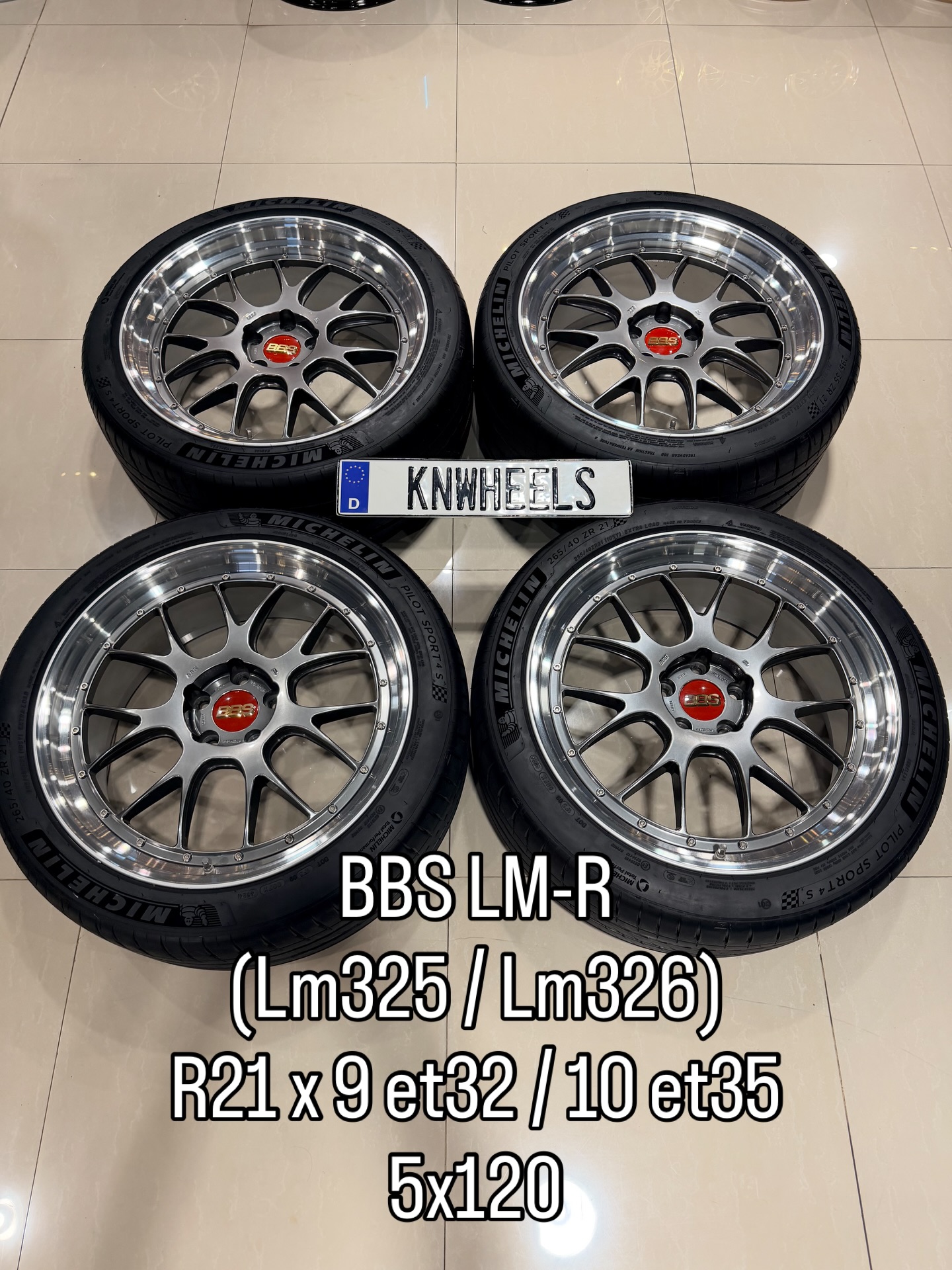 ✓AVAILABLE✓ 21 INCH 5X120 BBS LM-R (Lm325 / Lm326) Ring : 21