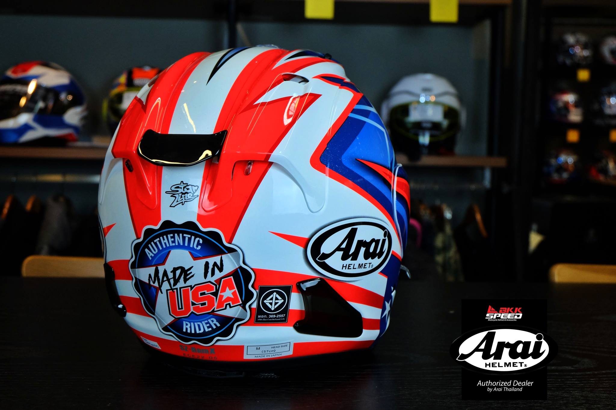 BKKspeed - Arai SZ RAM X Hayden SB ลายสุดท้ายของ Nicky Hayden ที่